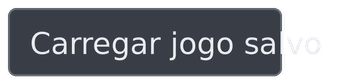 Game button where the Brazilian Portuguese label “Carregar jogo salvo” overflows past the right edge of the button